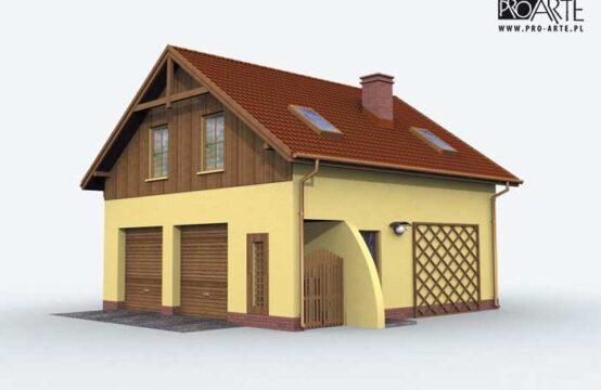 GM1 garaż z częścią mieszkalną