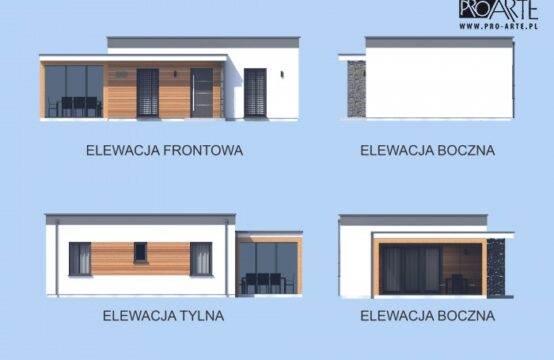 LENS 2 C szkielet drewniany dom mieszkalny, całoroczny
