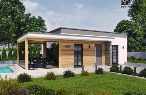 LENS 2 szkielet drewniany dom letniskowy