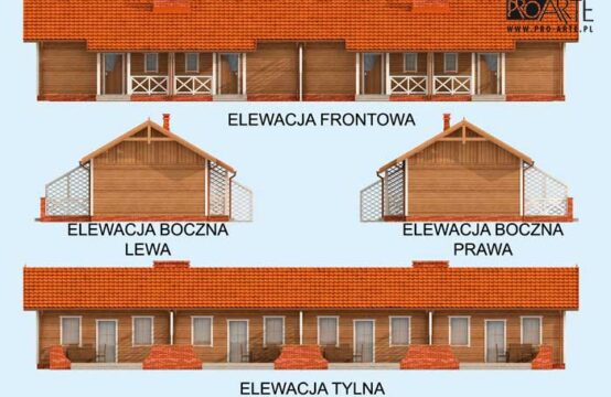 Riobamba 2 dom letniskowy (zabudowa szeregowa)