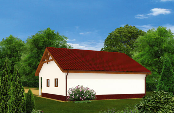Garaż z pomieszczeniem gospodarczym i schowkiem GC43 &#8211; GC43