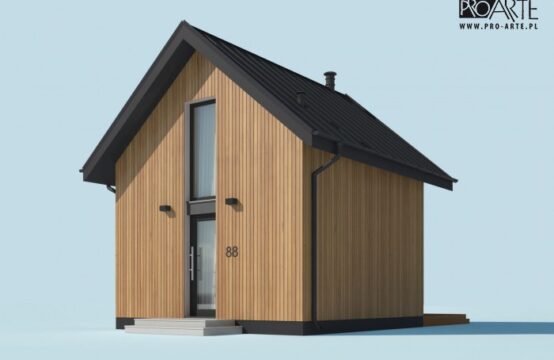LIDO 2 A szkielet drewniany dom letniskowy na zgłoszenie do 35 m2