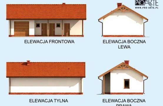 G222 garaż jednostanowiskowy z pomieszczeniami gospodarczymi